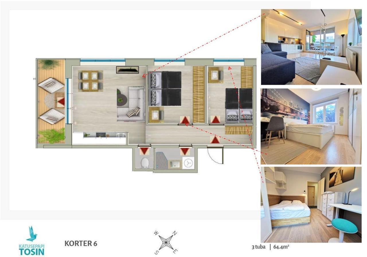 Scandian Apartments - City Hub Tallinn Ngoại thất bức ảnh